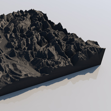 Zentralschweiz aus Schokolade