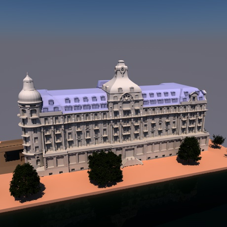 Das Hotel Palace bildet einen Teil der beeindruckenden Seefront Luzerns.